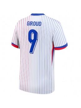 Frankreich Olivier Giroud #9 Auswärtstrikot EM 2024 Kurzarm